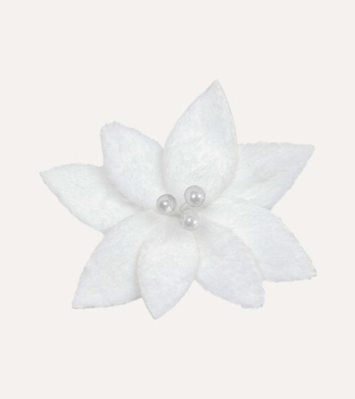 Flor Decorativa De Pascua Con Pinza Para Árbol