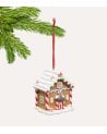 Colgante Casa de Jengibre Glaseada para Árbol