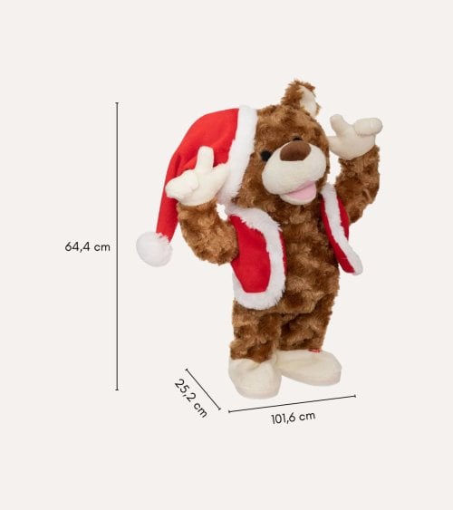 Osito Navideño con Música y Movimiento