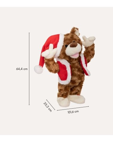 Osito Navideño con Música y Movimiento