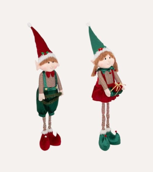 Duende Navideño Telescópico para Decoración