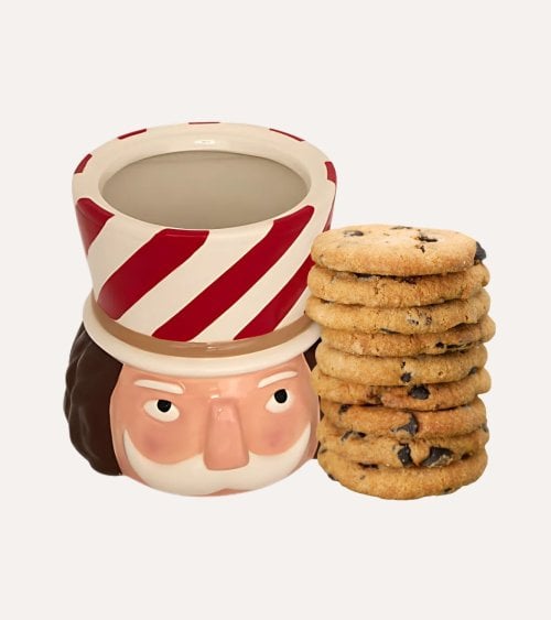 Tarro de Galletas Cascanueces de Cerámica