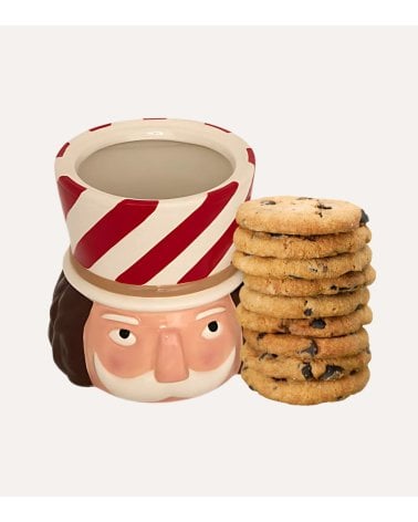 Tarro de Galletas Cascanueces de Cerámica