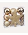 Set de 18 Bolas Decorativas para Árbol de Navidad