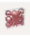 Set de 18 Bolas Decorativas para Árbol de Navidad