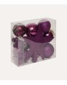 Set de 18 Bolas Decorativas para Árbol de Navidad