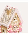 Casa Jengibre con Cascanueces Decoración para Navidad