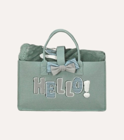 Manta Plaid Blondy Sherpa y Sedalina con Bolso