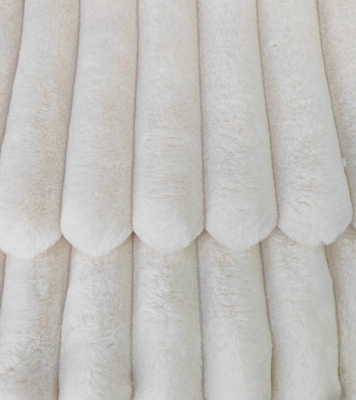 Manta Plaid Canal Sherpa de Pelo Corto