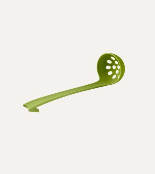 Cucharón para Aceitunas de Nylon Verde