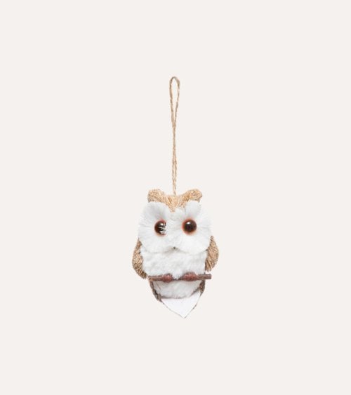 Colgante Buho de Paja para Árbol
