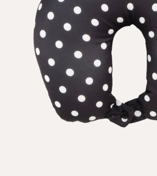 Cojín Cervical Polka Dots de Poliéster