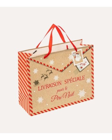 Bolsa de Regalo Carta a Papá Noél