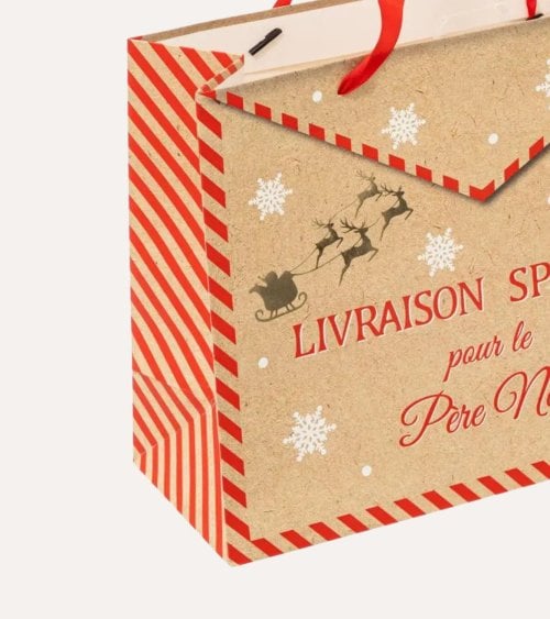 Bolsa de Regalo Carta a Papá Noél