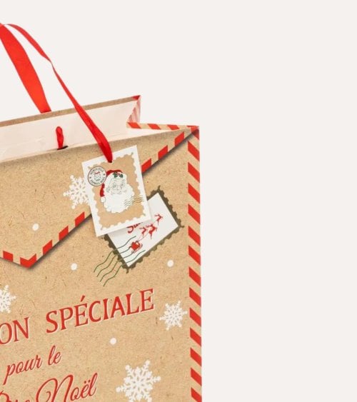 Bolsa de Regalo Carta a Papá Noél