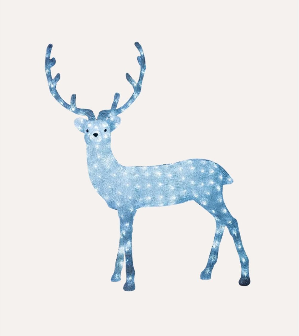 Reno Navideño con Luz LED para Exteriores