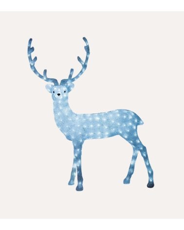 Reno Navideño con Luz LED para Exteriores