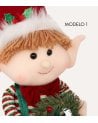 Duende Travieso Navideño con Piernas Telescópicas de Pie