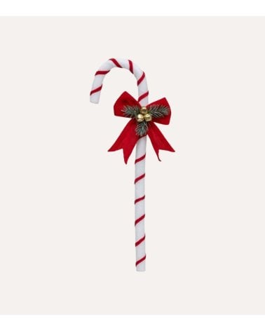 Baston de Caramelo Decorativo Navideño de Poliestireno