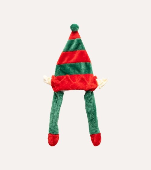 Gorro Navideño de Elfo con Música y Movimiento