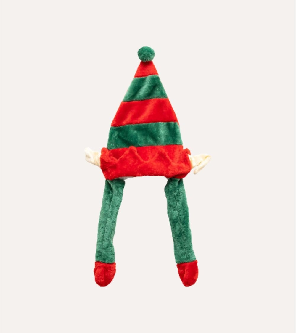 Gorro Navideño de Elfo con Música y Movimiento