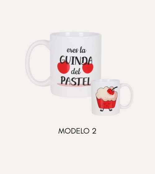 Taza Mug Albada con Frase Graciosa de Cerámica