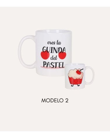 Taza Mug Albada con Frase Graciosa de Cerámica