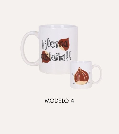 Taza Mug Albada con Frase Graciosa de Cerámica