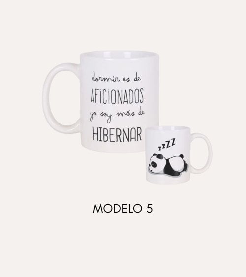 Taza Mug Albada con Frase Graciosa de Cerámica