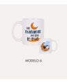 Taza Mug Albada con Frase Graciosa de Cerámica