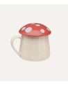 Taza Mug de Seta con Tapa de Porcelana