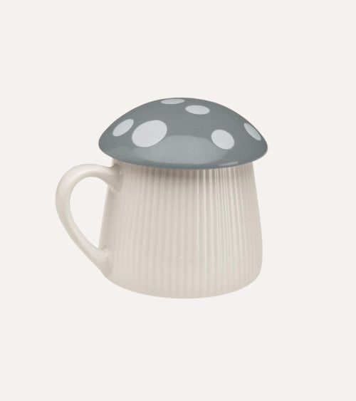 Taza Mug de Seta con Tapa de Porcelana