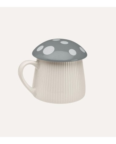 Taza Mug de Seta con Tapa de Porcelana
