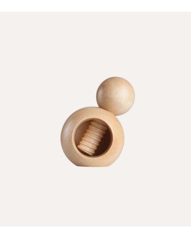 Cascanueces Manual Redondo de Madera
