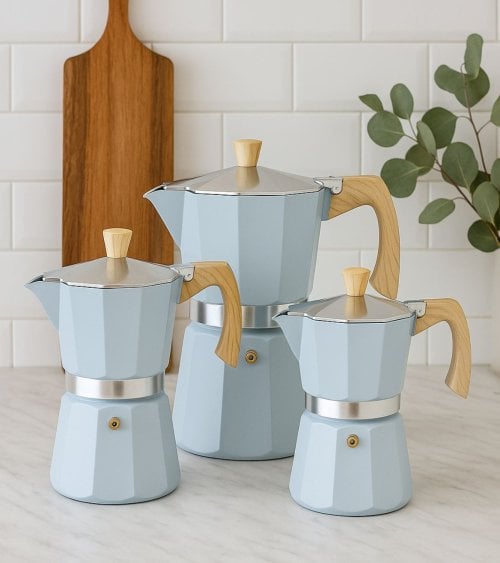 Cafetera Italiana Express Toscana de Aluminio