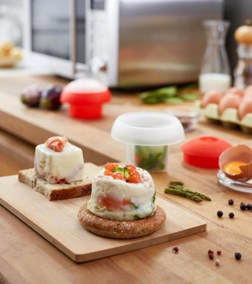 Estuche Microwave Rojo para Huevo de Lékué-1