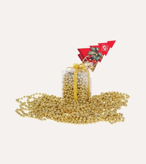 Tira de Perlas para Decoración de Navidad