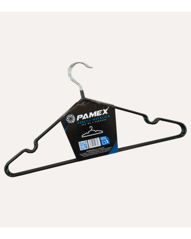 Set de 5 Perchas Finas Bicolor de Metal