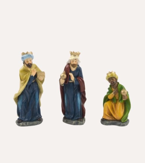 Set de 3 Reyes Magos para Belén Navideño