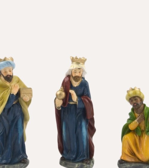 Set de 3 Reyes Magos para Belén Navideño