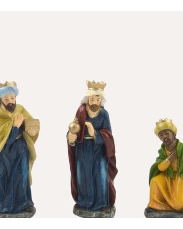 Set de 3 Reyes Magos para Belén Navideño