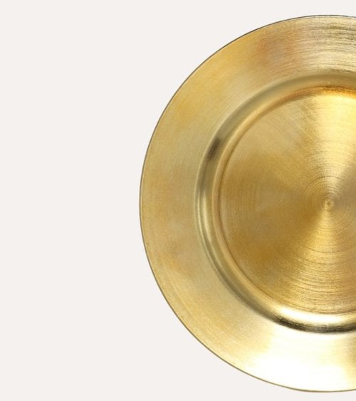 Bajo Plato Samak para Mesa Navideña