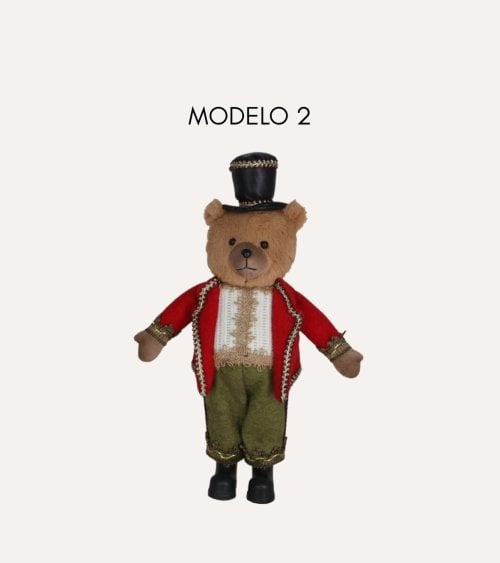 Oso Navideño Soldadito Inglés de Pie