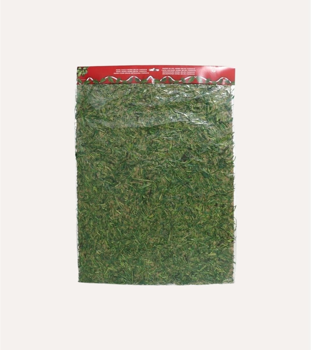 Suelo Decorado para Belén de Hierba