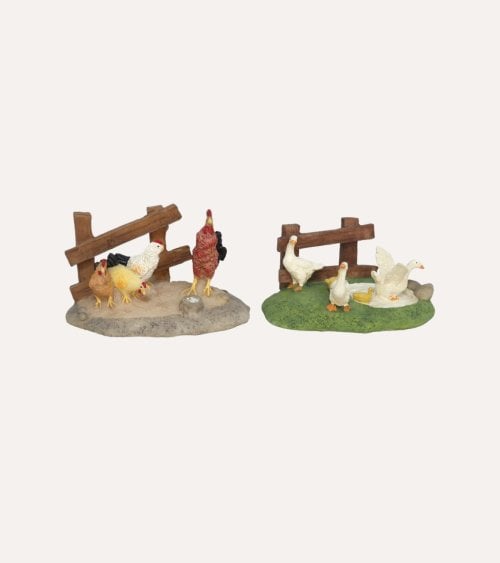Figura Navideña de Animales de Granja