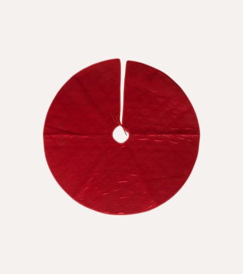 Alfombra para Árbol de Navidad Burdeos