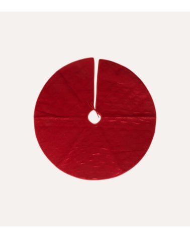 Alfombra para Árbol de Navidad Burdeos