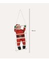 Decoración de Pared Papá Noel en Escalera