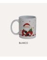 Taza Mug de Papá Noel Festivo de Cerámica