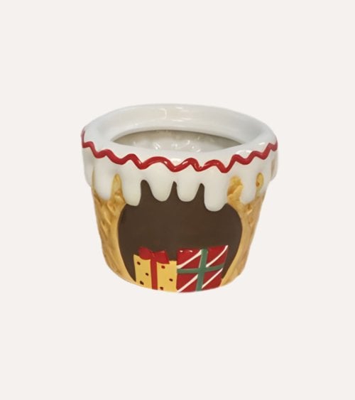 Tarro Decorativo Navideño de  Jengibre